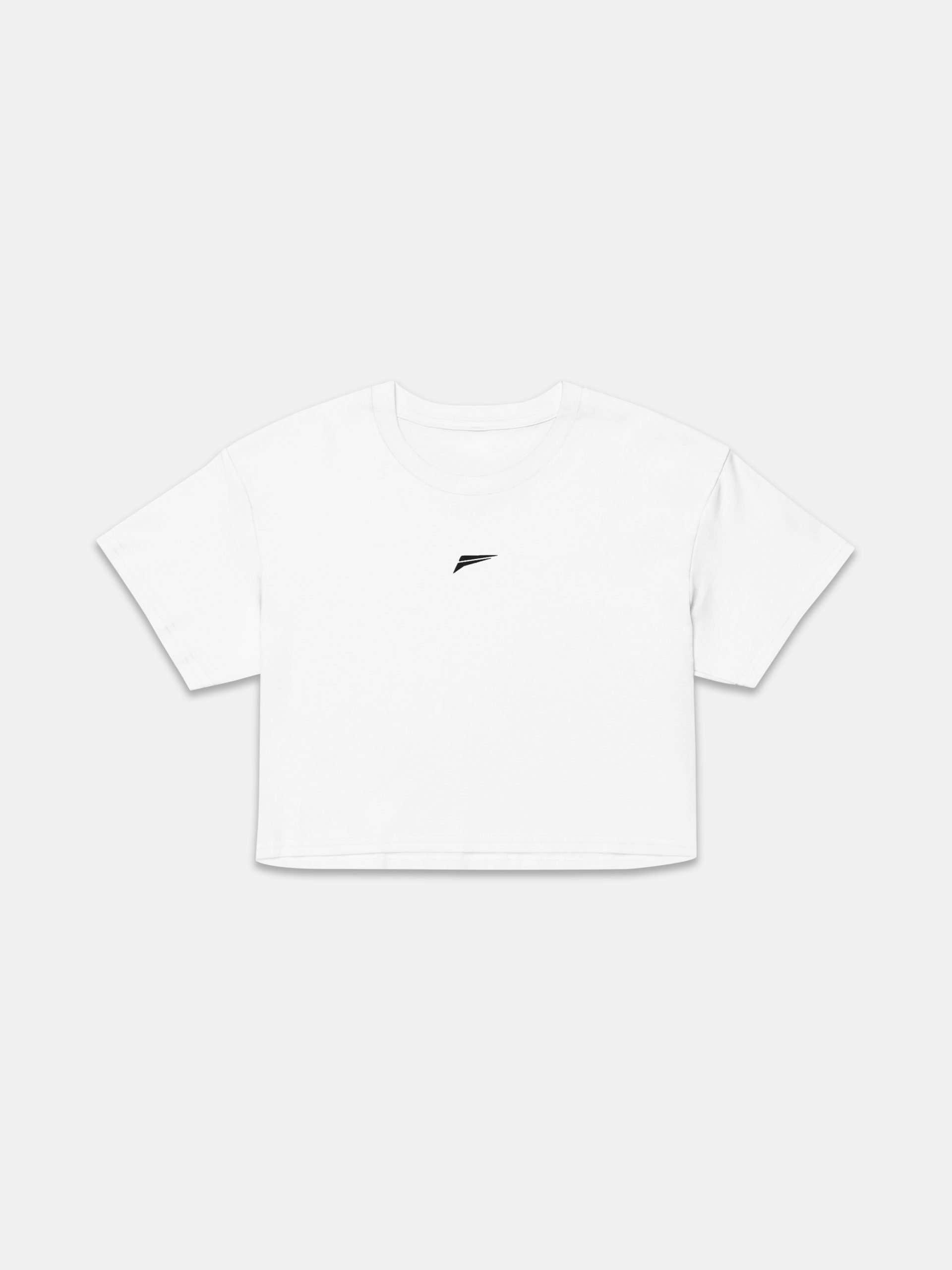 FATE Embroidered Mark Cropped Tee