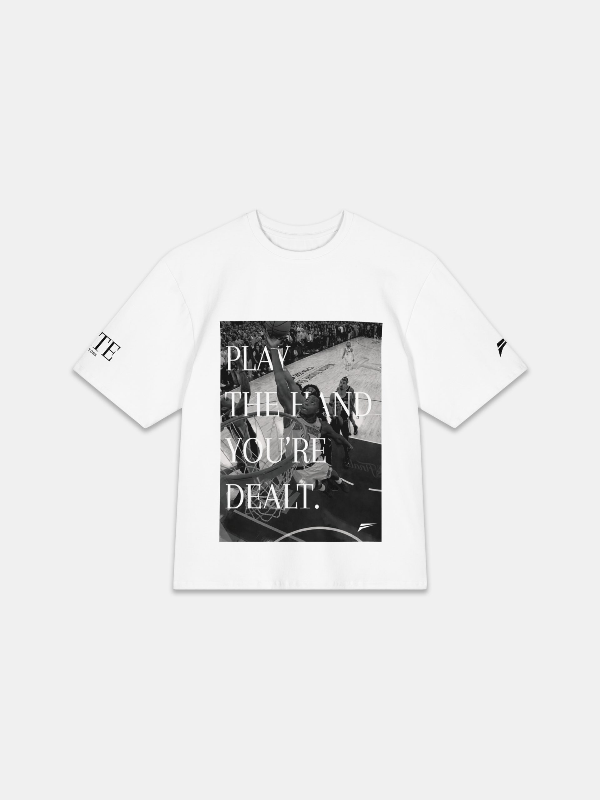 FATE x NYK Play The Hand Oversized Tee